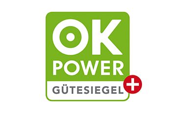 Ok-Power+ Gütesiegel