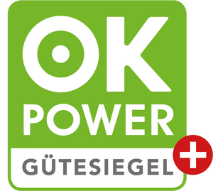 Ok-Power+ Gütesiegel